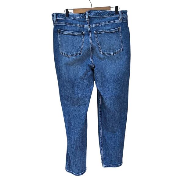 Lane Bryant Distressed Denim Jeans Medium Wash Size 20 - Picture 2 of 6